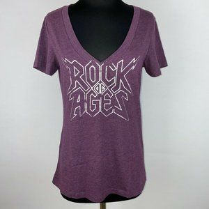Next Level Apparel L Rock Of Ages V-Neck T-Shirt